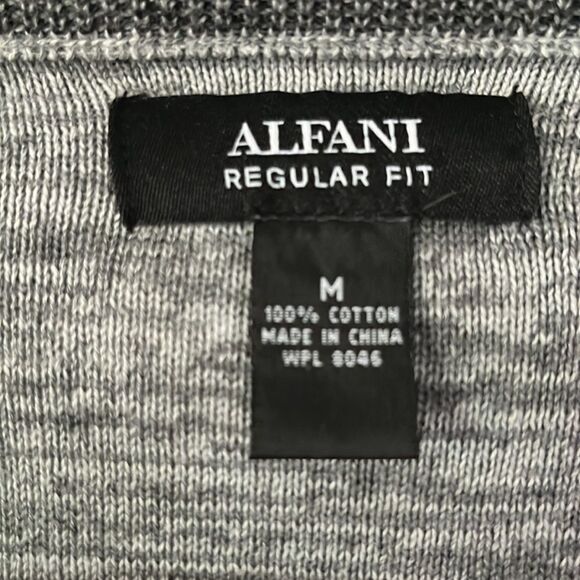 NWT Gray Alfani V-Neck Sweater - Picture 4 of 4